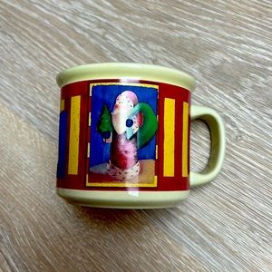 Vintage Christmas mug